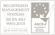 Registered Management Systems BS EN ISO 9001:2015 (Quay Audit UK Ltd) — ASCB Accreditation Services Worldwide
